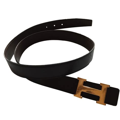 ceinture homme hermes noir|authentic hermes belts for women.